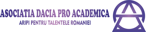 Logo Dacia Pro Academica with title and subtitle on left